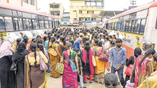 Bus travel for women will be free for next 10 years: Karnataka minister Bus travel for women will be free for next 10 years: Karnataka minister
