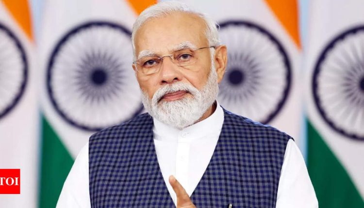 PM Modi says opposition ran away during no-confidence motion, slams TMC's 'terror politics' | India News