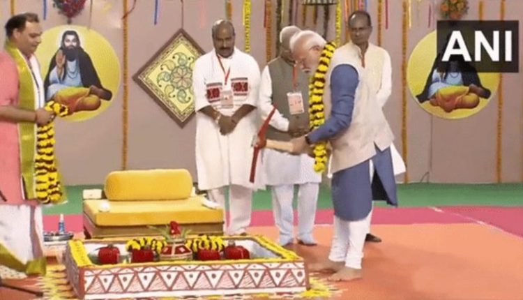 Sant Ravidas Will Bless Me To Inaugurate His Temple, Says PM Narendra Modi in Madhya Pradesh