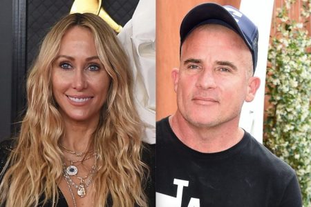 Tish Cyrus Marries Dominic Purcell In Intimate Wedding Alongside Daughters Miley And Brandi