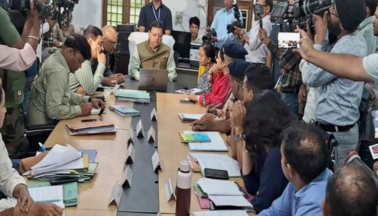 Uttarakhand Rains: CM Pushkar Singh Dhami Assesses Heavy Rain Situation in State