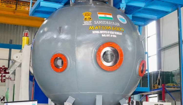 ‘Next is Samudrayaan’: Union minister shares pics of submersible Matsya 6000 | Latest News India