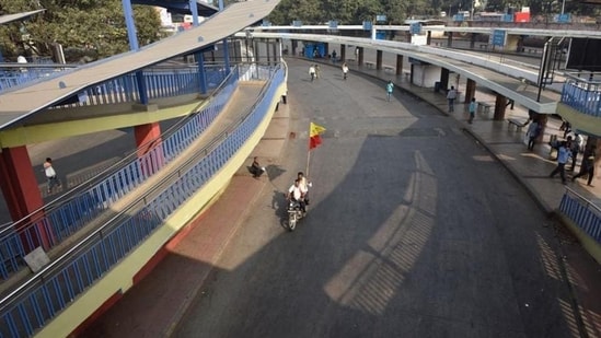 Bengaluru bandh: File photo of Bengaluru's Majestic bus terminus. 