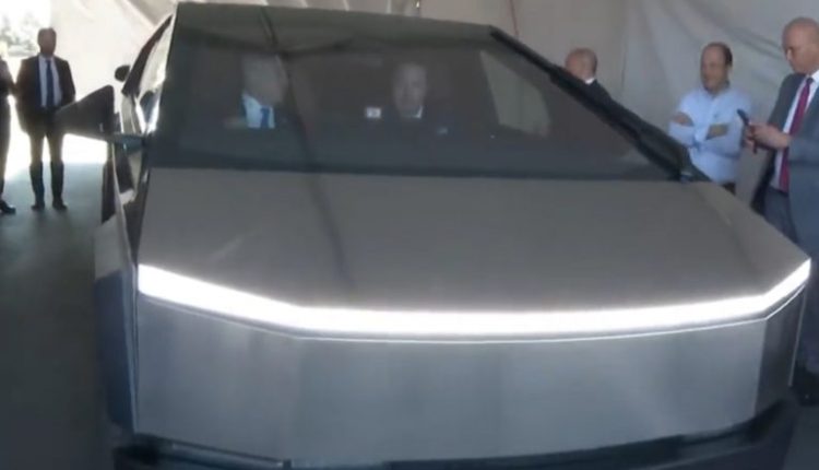 Elon Musk Takes Israel PM Benjamin Netanyahu for Ride in Tesla Cybertruck (See Pic and Videos)