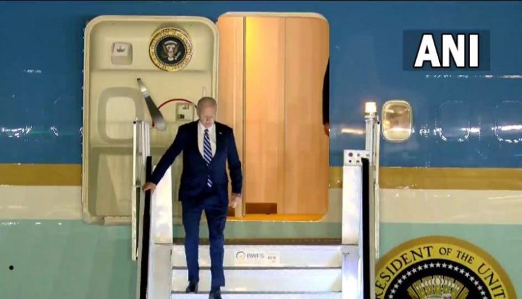 Joe Biden Arrives in India: US President Arrives in Delhi for G20 Summit 2023, To Hold Bilateral Meeting With PM Narendra Modi (Watch Video)