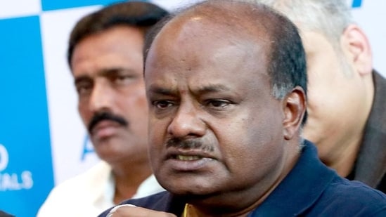 Former Karnataka CM HD Kumaraswamy. (ANI)