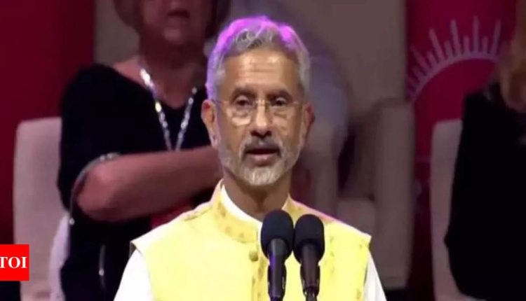 Washington Dc: India took up G20 presidency with approach of bringing world together: Jaishankar at 'World Cultural Festival' | India News