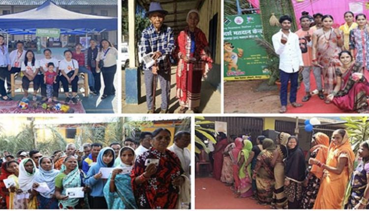 Assembly Elections Voter Turnout: Mizoram Registers 78.40% Polling for 40 Seats, Nearly 72% Voting in First Phase of Chhattisgarh Polls