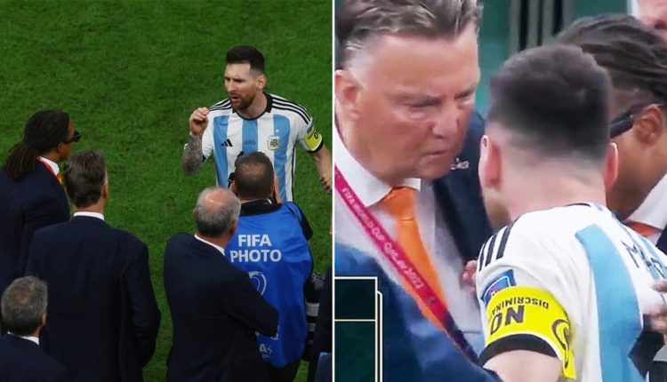 Messi drops bombshell statement on controversial WC celebration towards Van Gaal | Football News