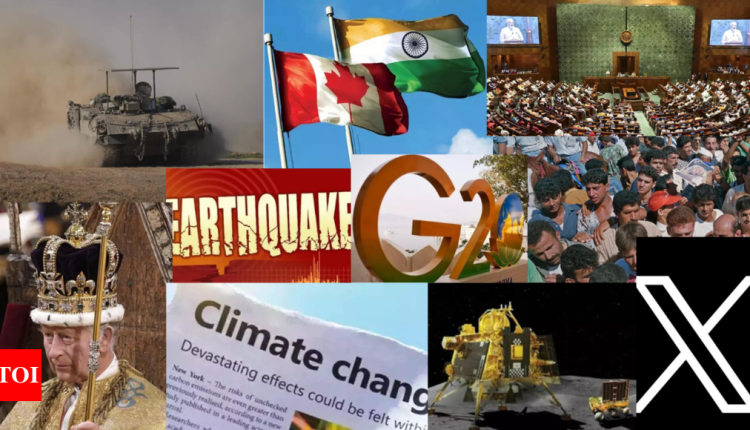 2023 Recap: 2023 Recap: Key events that left a mark this year | India News