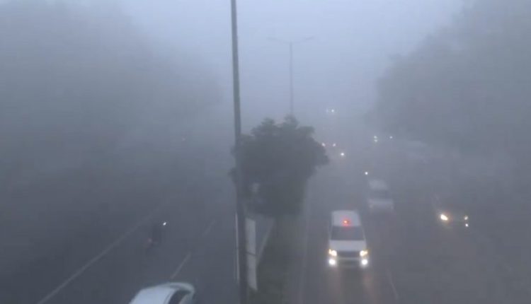 Delhi Weather Update: Dense Fog Envelops National Capital as Cold Wave Persists, Causing Traffic Disruptions (Watch Videos)