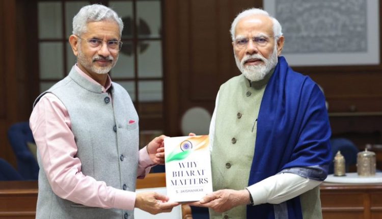EAM S Jaishankar Presents First Copy of His Book 'Why Bharat Matters' to PM Narendra Modi (See Pics)