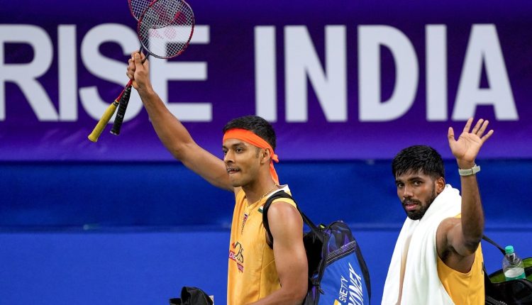 'Satwik and Chirag will have to handle the pressure that comes from within'