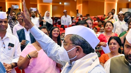 Karnataka Chief Minister Siddaramaiah. (ANI Photo)(Arunkumar Rao)