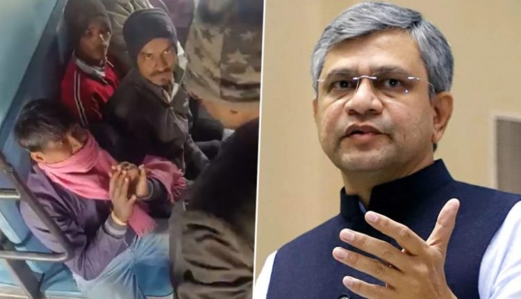 TTE Slaps Passenger VIDEO: Despite Having Valid Ticket, Man on Barauni-Lucknow Express Thrashed, Railway Minister Ashwini Vaishnaw Condones Brutal Act