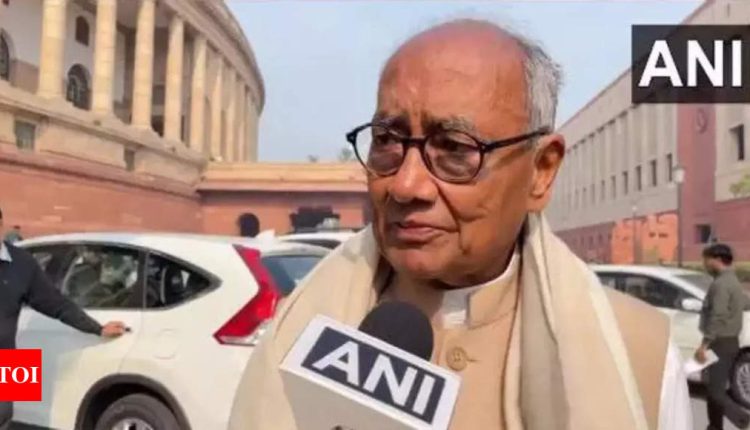 'Using Dharma for Politics': Digvijay Singh Questions Pran Pratishtha in 'Under-Construction' Ram Mandir | India News