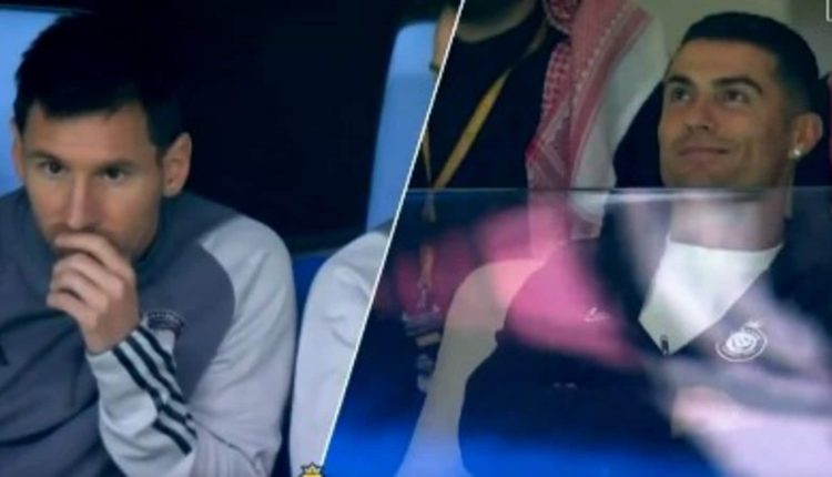 Watch: Cristiano Ronaldo viciously smiles as camera tilts at upset Lionel Messi | Football News