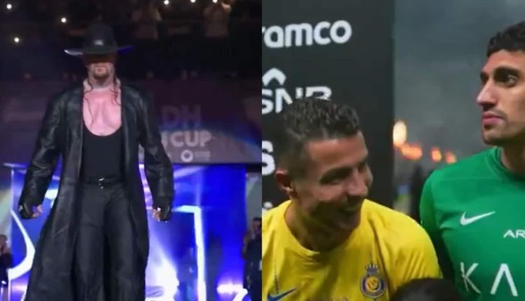 Ronaldo starstruck as The Undertaker lifts Riyadh Cup in special appearance | Football News