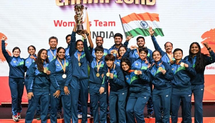 India women clinch Badminton Asia Team Championships title