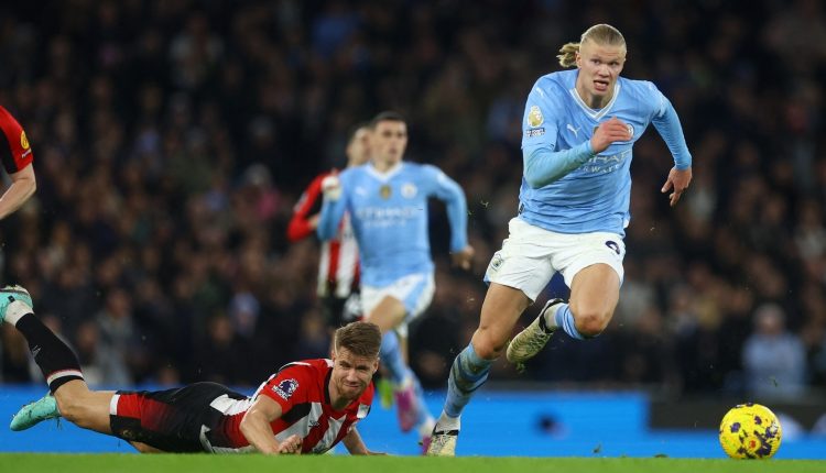 Erling Haaland 'shuts mouths' as Man City close on Liverpool | Football News