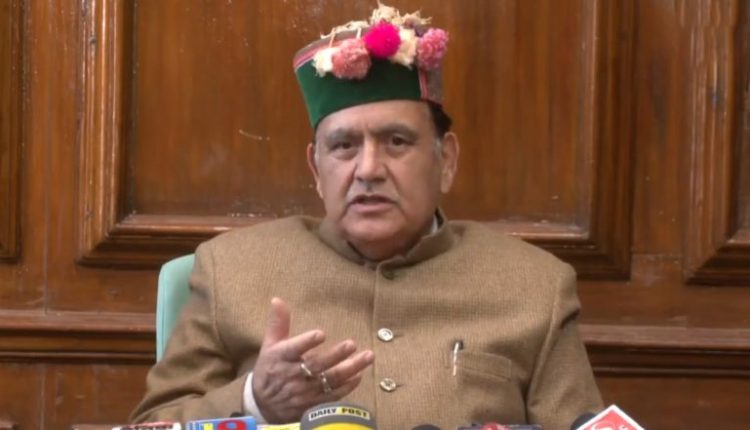 Himachal Pradesh: Speaker Kuldeep Singh Pathania Disqualifies Six Congress-Backed MLAs from State Assembly Under Anti-Defection Law (Watch Video)