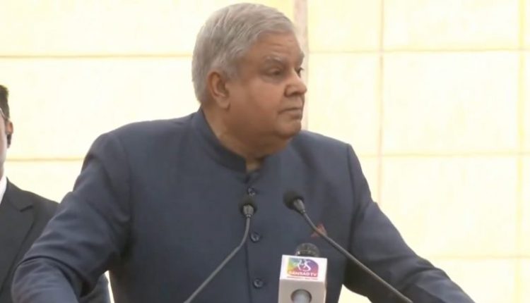 Khap Is Our Culture, You Cannot Assess It on Isolated Incidents, Says Vice President Jagdeep Dhankhar (Watch Video)