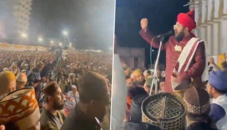 Mufti Salman Azhari Detained: Gujarat Cops Detain Islamic Preacher in Mumbai in Hate Speech Case (Watch Video)