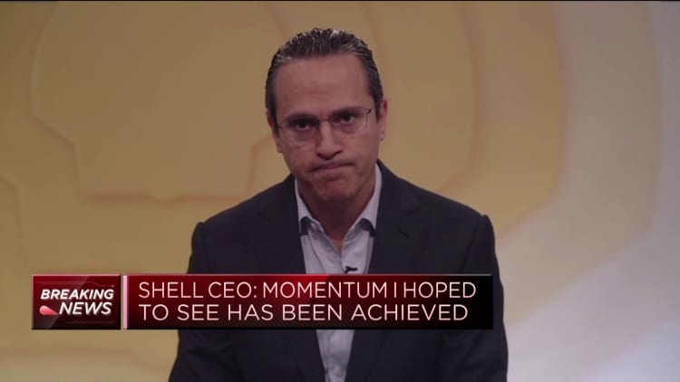 Shell CEO says he is pleased with the energy firm’s progress in 2023