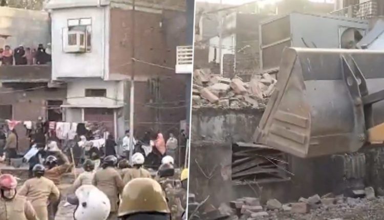 Uttarakhand: 60 Injured, Curfew Imposed in Haldwani After Violence Over Demolition of ‘Illegally Built’ Madrasa (Watch Video)