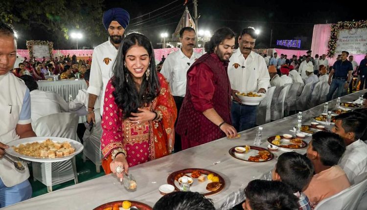 Anant Ambani, Radhika Merchant's pre-wedding celebrations begin with 'anna seva'