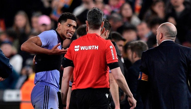 Bellingham receives red card for arguing with referee, details of rant revealed | Football News