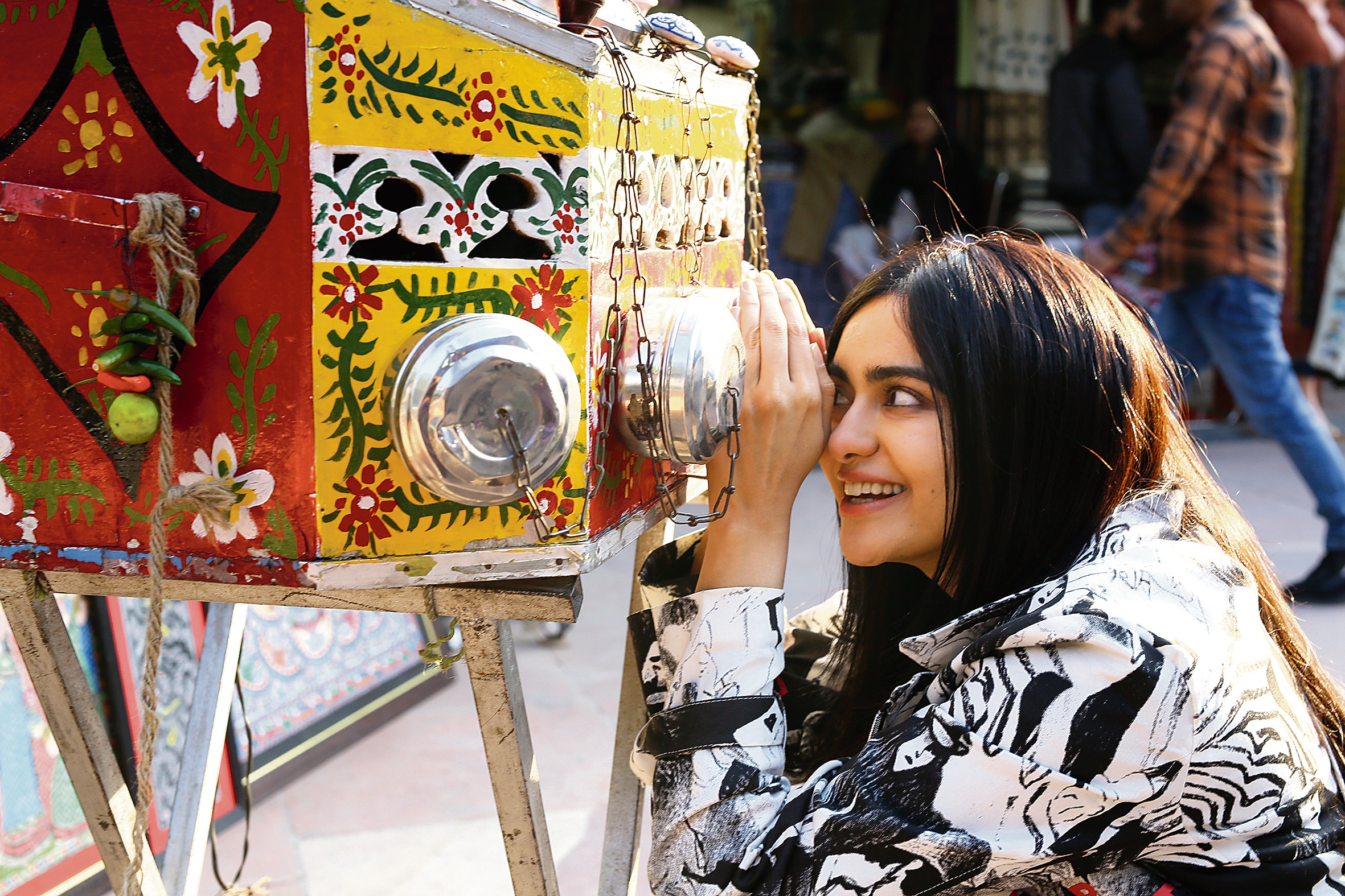 Adah Sharma in Dilli Haat