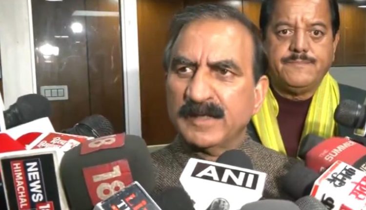 Himachal Pradesh Political Crisis: Congress Observers Recommend Keeping Sukhwinder Singh Sukhu As State CM Till Lok Sabha Elections, Say Sources