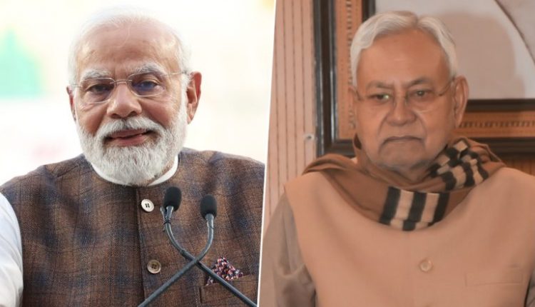 Nitish Kumar Birthday 2024: PM Narendra Modi Extends Birthday Wishes to Bihar Chief Minister, Prays for His Long and Healthy Life