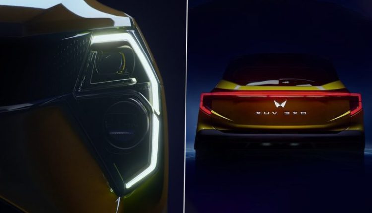 Mahindra XUV3XO Launch Expected on April 29, Company Shares Teaser Showcasing Design and Confirms Some Features (Watch Video)