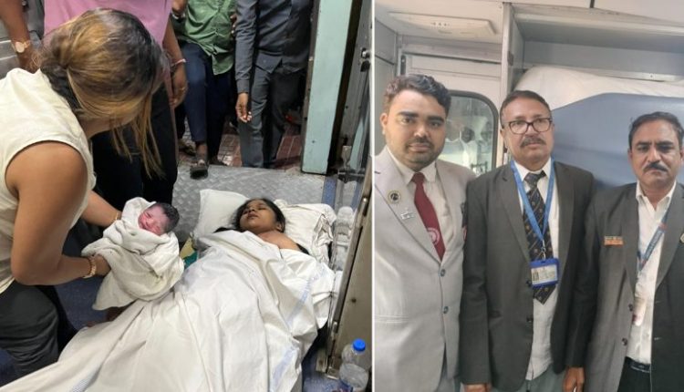 Train Ticket Checking Team, Passenger Assist Woman in Giving Birth Onboard LTT-Prayagraj Duronto Express (See Pics)