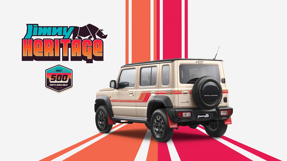 India-Made Suzuki Jimny XL Heritage 5-Door Limited-Edition