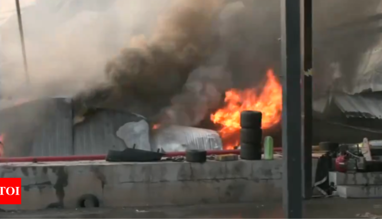 Massive fire at gaming zone in Gujarat's Rajkot, 4 killed | India News