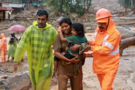 Heavy rains trigger landslides, killing dozens in India, Pakistan