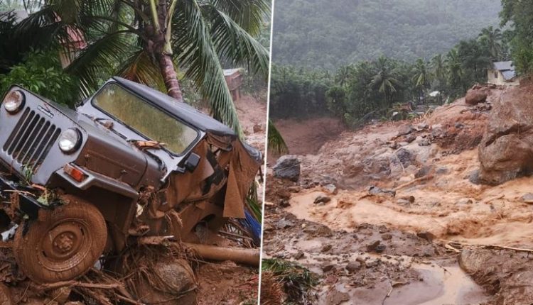 Wayanad Landslide Death Toll Update: 70 Killed, Hundred Missing After Massive Landslides Strike Meppadi; Rescue Operations Underway