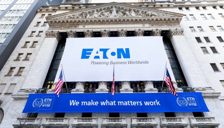 Eaton shares get dragged down in the market selloff despite a nice beat and raise
