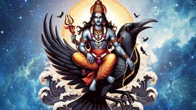 The significance of Shani and his Vahana: A symbol of justice and balance in hindu mythology