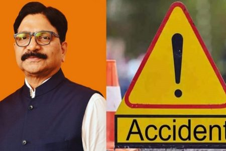 Ravindra Waikar Car Accident: Shiv Sena MP’s 4-Wheeler Hit by Tempo in Jogeshwari, None Hurt