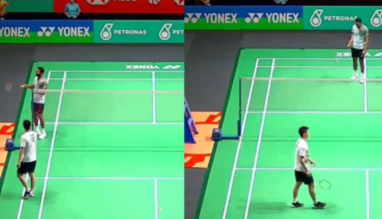 Stadium roof leaks during HS Prannoy match in Malaysia Open, bizarre scenes halt play - Watch