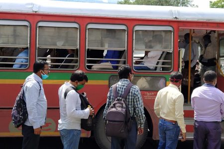 BEST wet lease bus staff go on flash strike in Mumbai; services partially hit