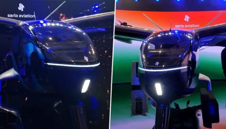 Sarla Aviation Unveils India’s 1st Flying Taxi Prototype ‘Shunya’ at Bharat Mobility Global Expo 2025