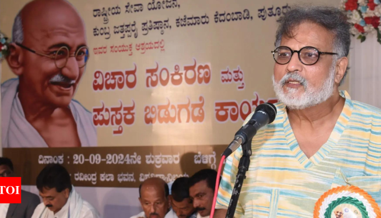 Sangh spreading ‘cancer’, says Bapu grandson, gets heckled | India News