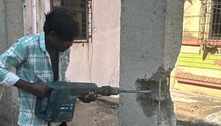 Navi Mumbai News: NMMC Demolishes Unauthorised Constructions In Koparkhairane After Property Owners...