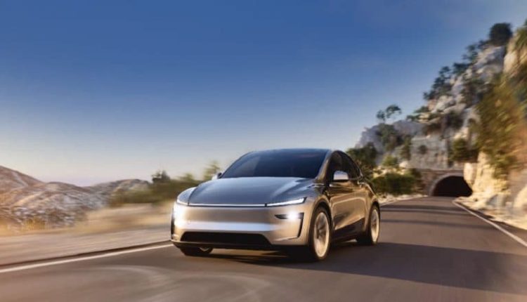 Tesla Model Y 2025: Elon Musk Highlights New Redesigned EV With Futuristic Features and USD 46,490 Starting Price (Watch Video)