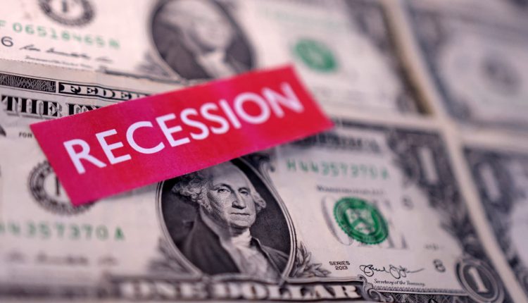 The probability of a recession is approaching 50%, Deutsche markets survey finds